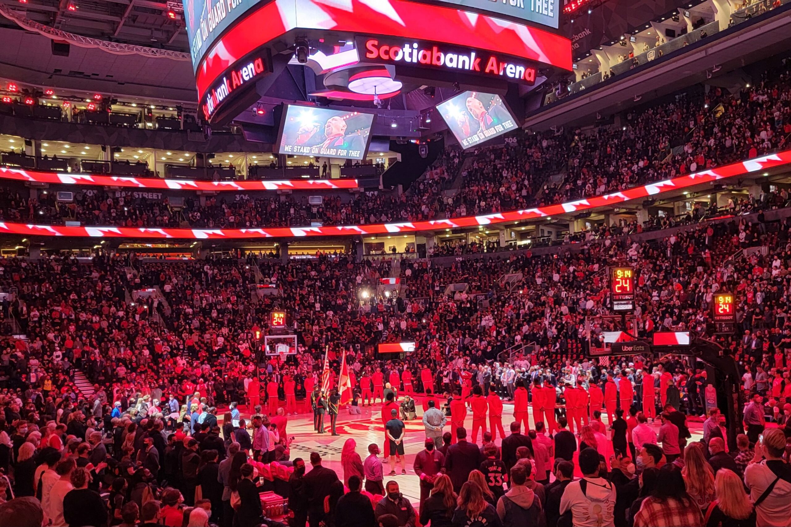 Scotiabank arena in Toronto