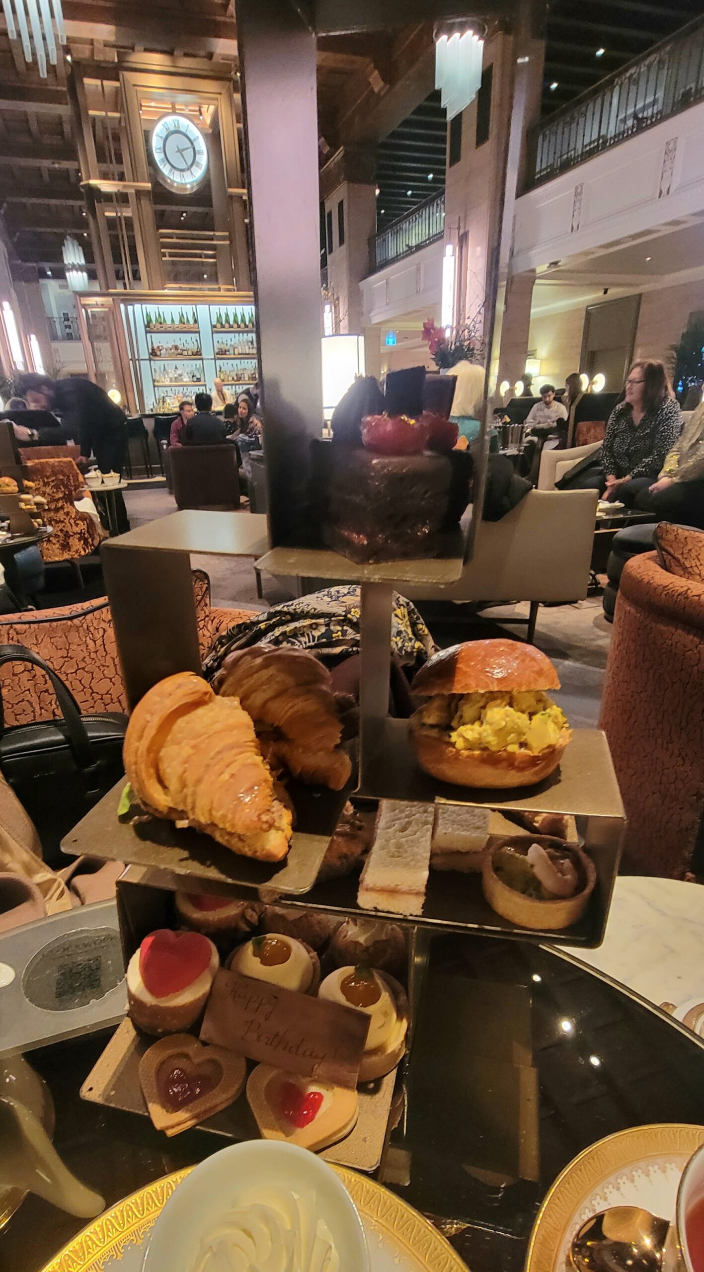 sweet and savory offerings afternoon tea.