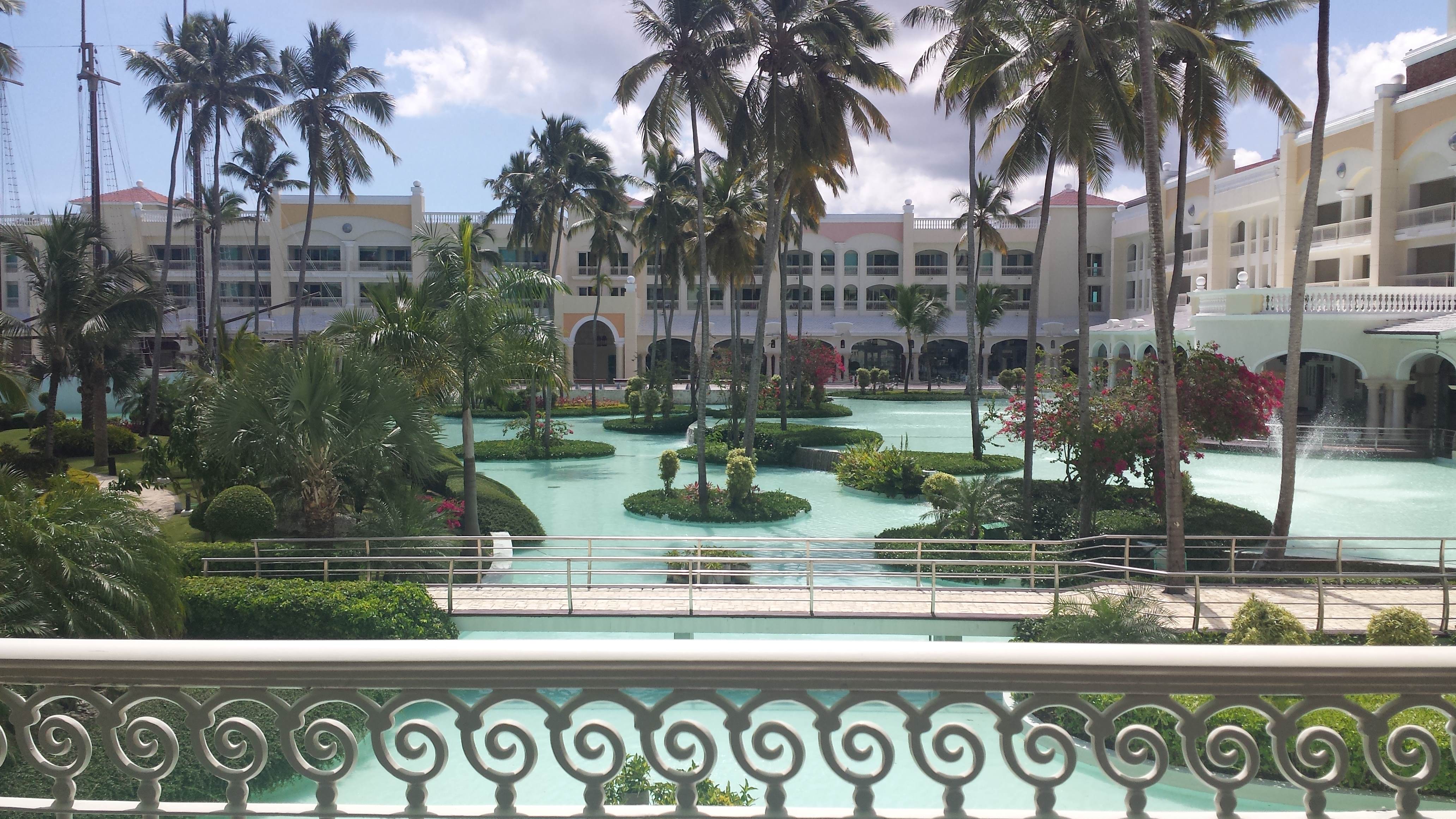 A view from Suite Lake View room at the Iberostar Grand Bavaro