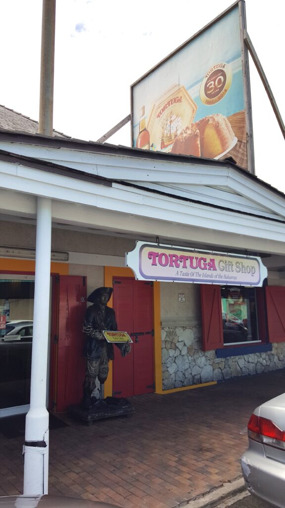 Exterior of the Tortuga store in Nassau