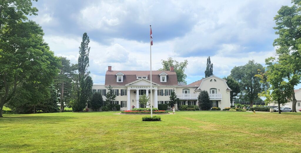 Exterior of Riverbend Inn, Niagara-on-the-Lake, Ontario, Canada