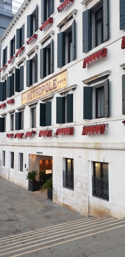 Exterior of Metropole Hotel