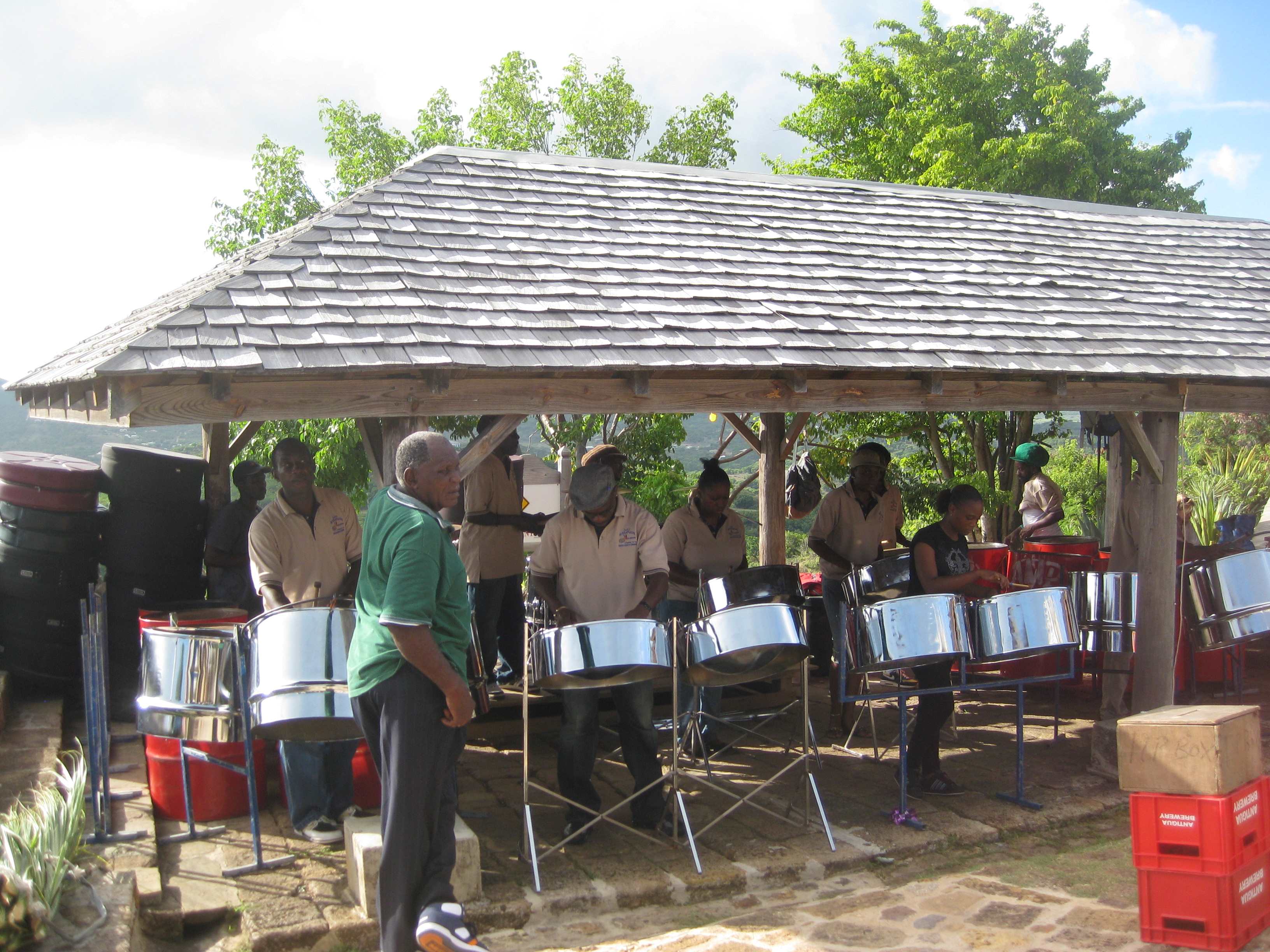 steel pan musicians 